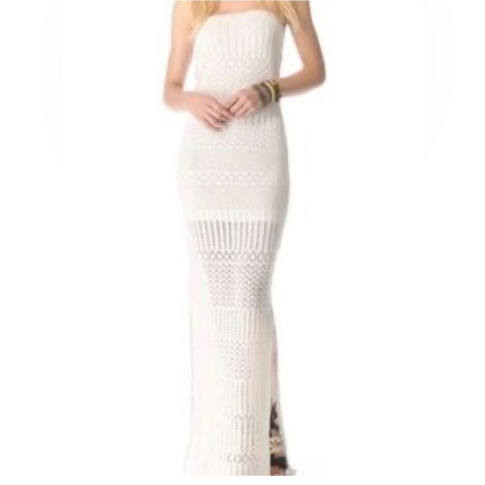 NWT Young Fabulous and Broke Crochet Maxi Dress- Small
